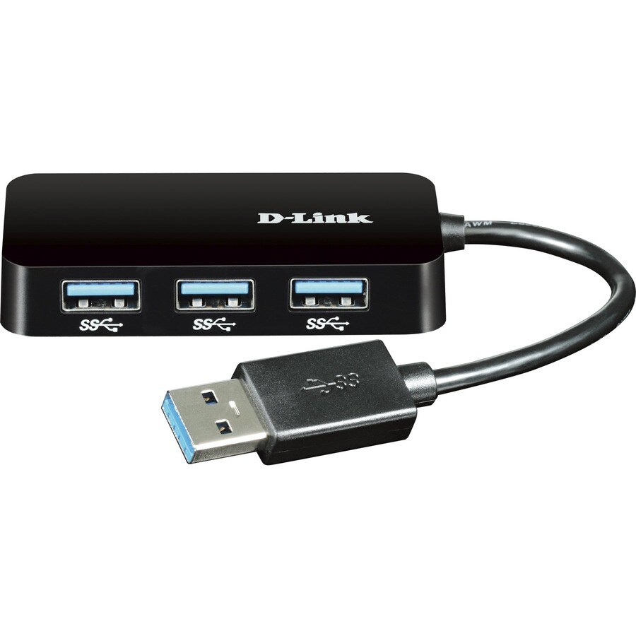 4-Port SuperSpeed USB 3.0 Portable Hub