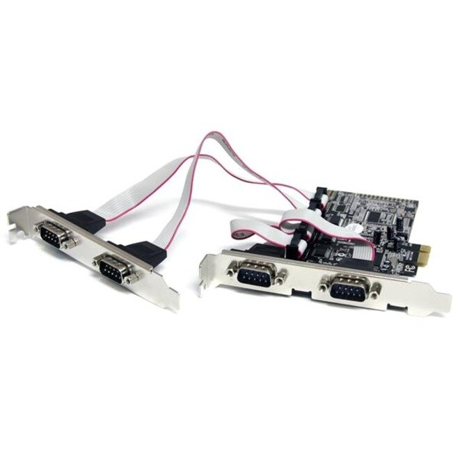 4 Port PCIe Serial Adapter Card w/ 16550
