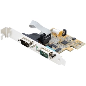 PCIe dual serial port card - 16C1050 UAR