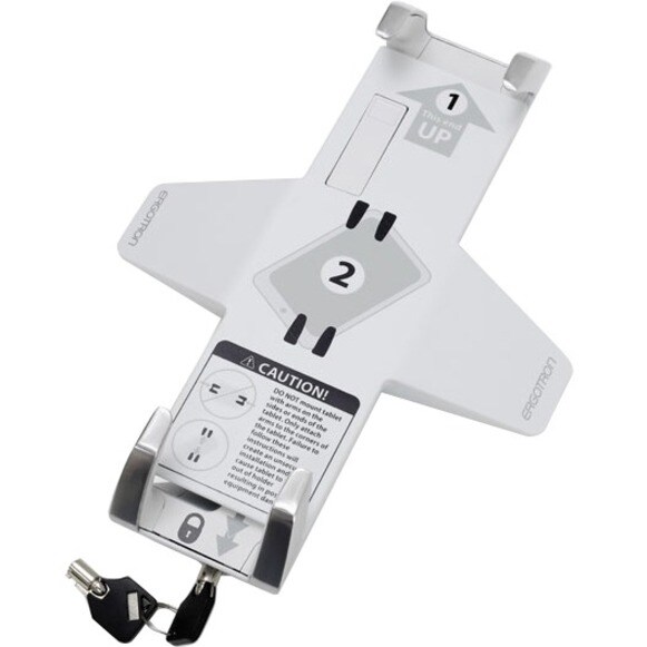 LOCKABLE TABLET MOUNT POLISHED