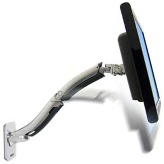 MX Wall Mount LCD Arm Polished aluminium
