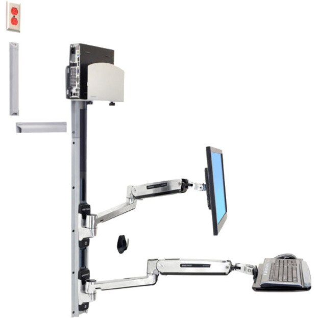LX Sit Stand Wall Mount System