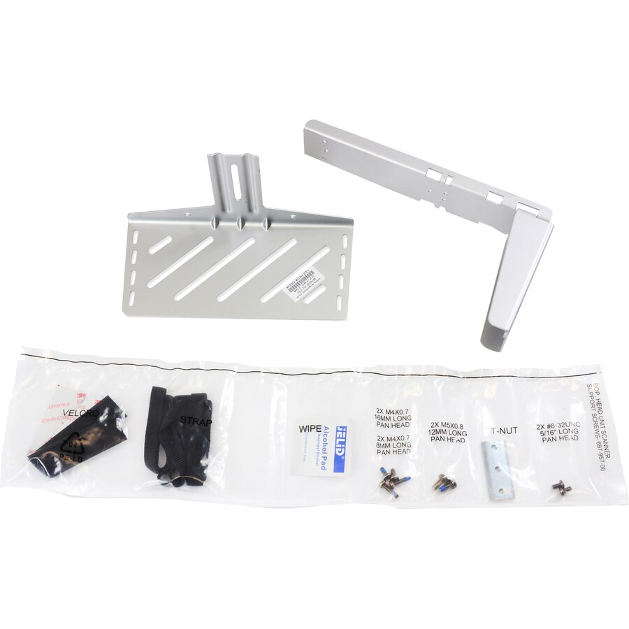 SCANNER MOUNT HEAD UNIT SILVER METALLIC