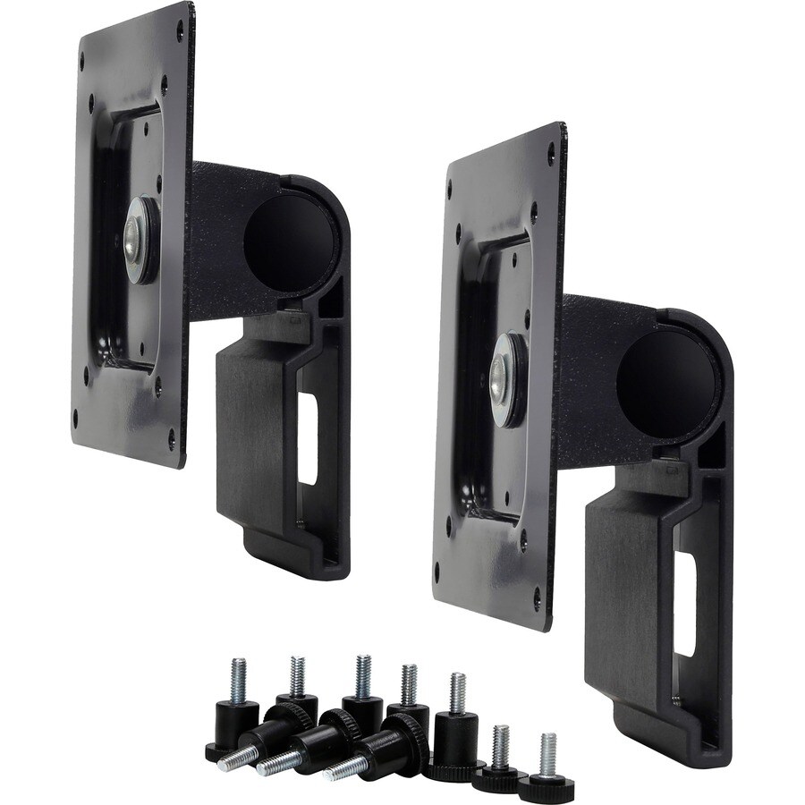 DUAL MONITOR TILT PIVOT KIT BLACK