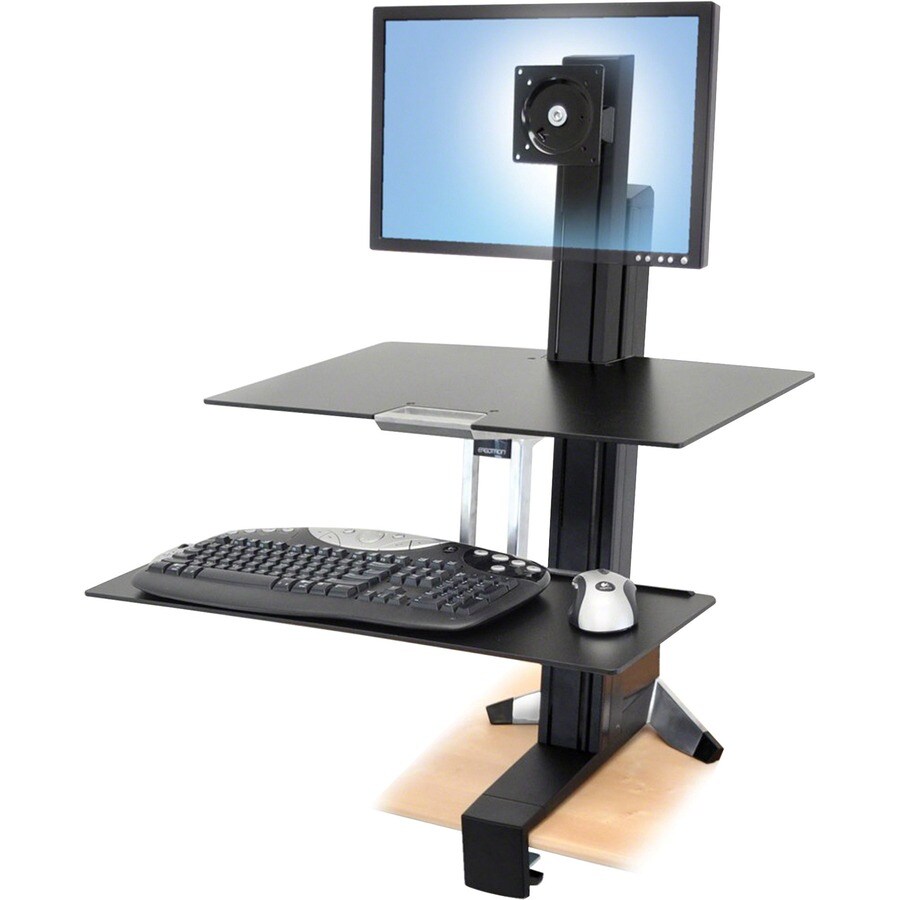 WORKFIT S SINGLE LD WITH WORKSURFACE