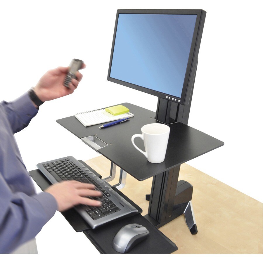 WORKFIT S SINGLE HD WITH WORKSURFACE