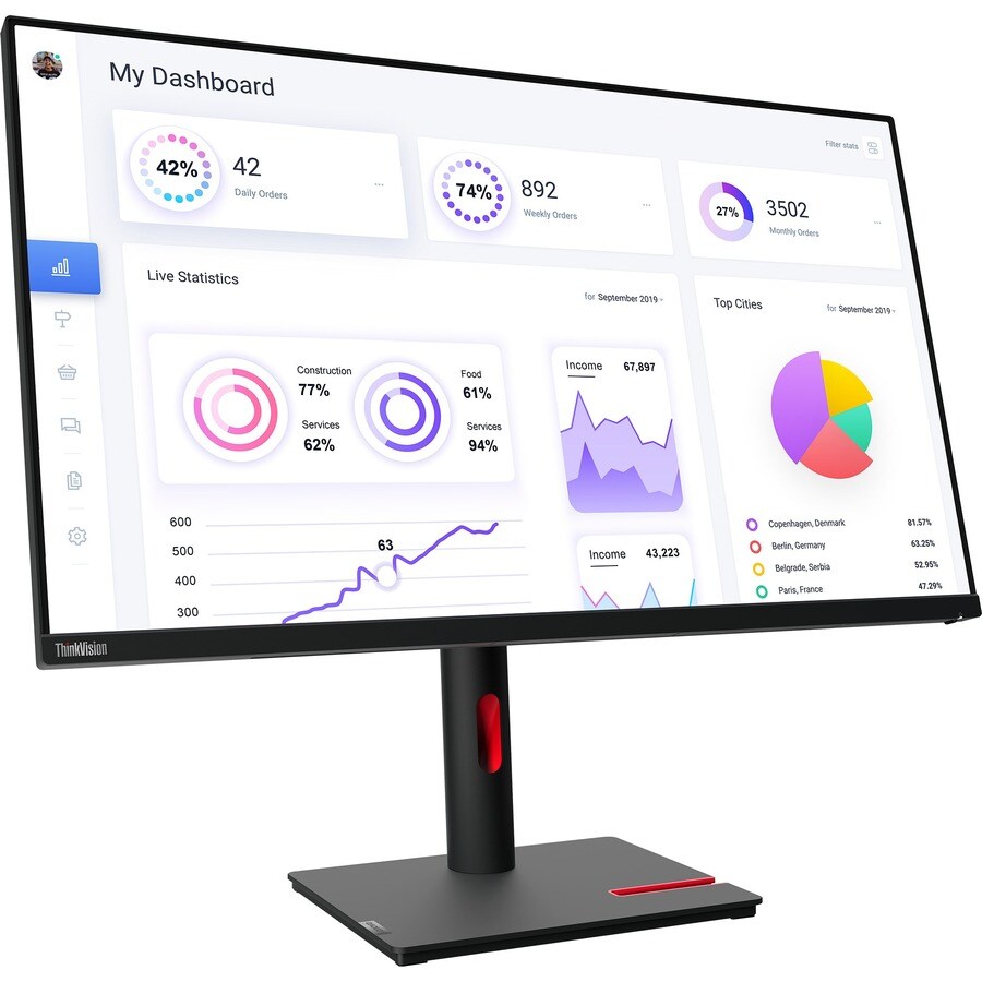 T32P-30 31.5IN UHD DP+HDMI+USB-C 3YR