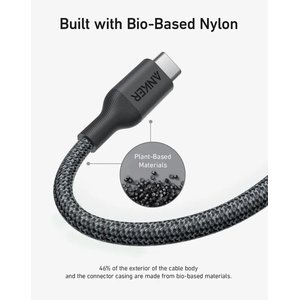 ANKER 544 USB-C TO C BIO-NYL 0.9m Black