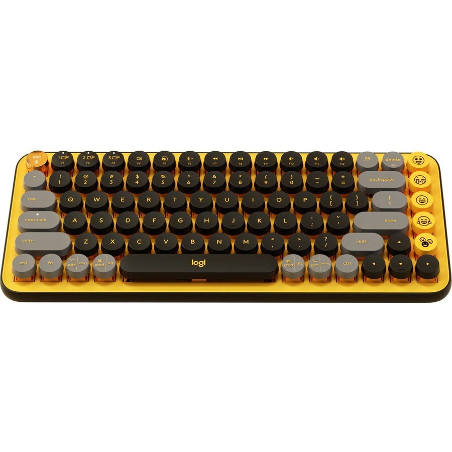 POP KEYS WIRELESS MECH KEYBOARD - YELLOW