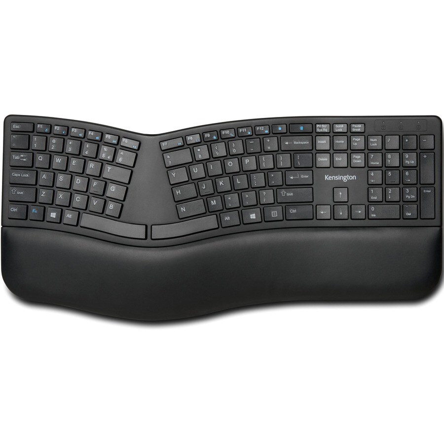 PRO FIT ERGONOMIC WLESS KEYBOARD - BLACK
