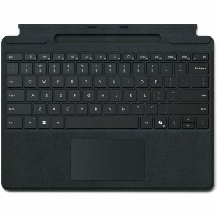 Surf Pro Keyboard Bk with pen storage