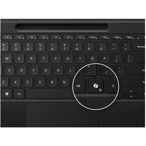 Surf Pro Flex Keyboard Black