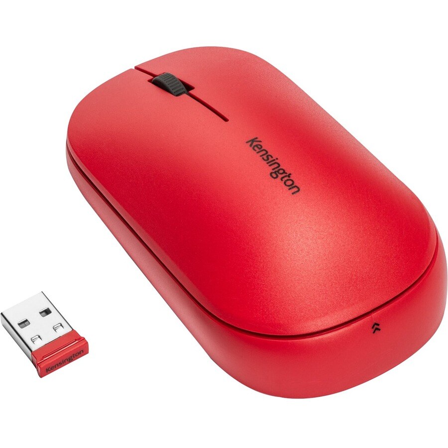 SureTrack Dual Wireless Mouse - Red