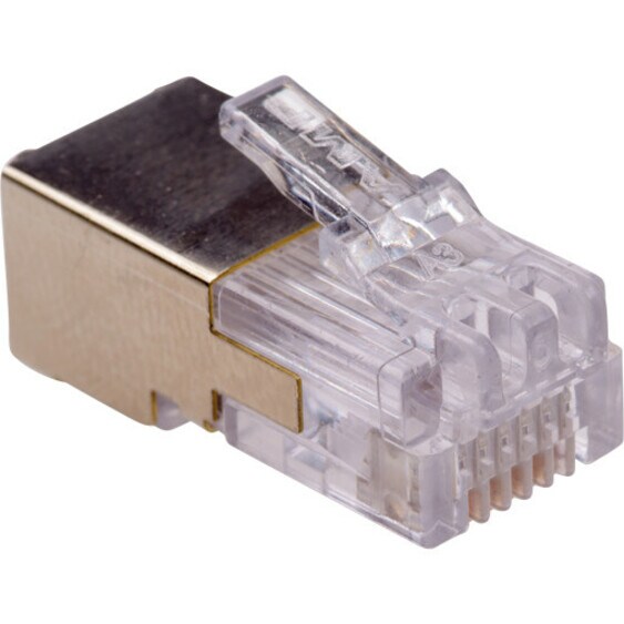 RJ12 PLUG SHIELDED 10 PCS