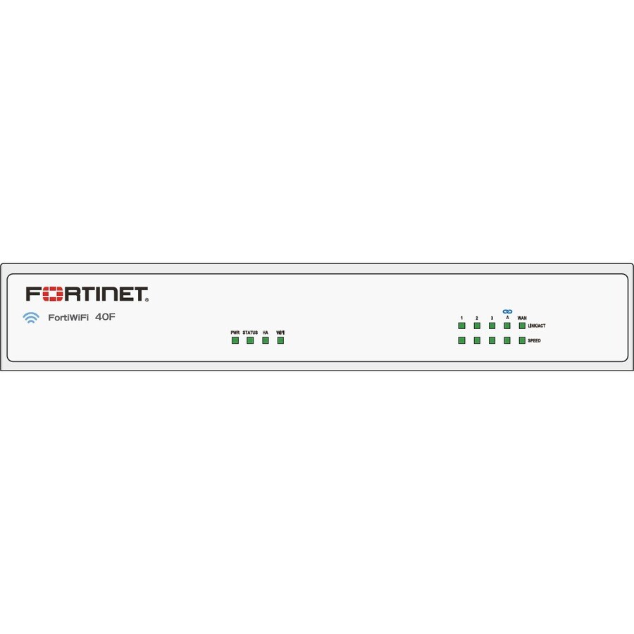 FortiWiFi-40F Hardware plus 1 Year Forti