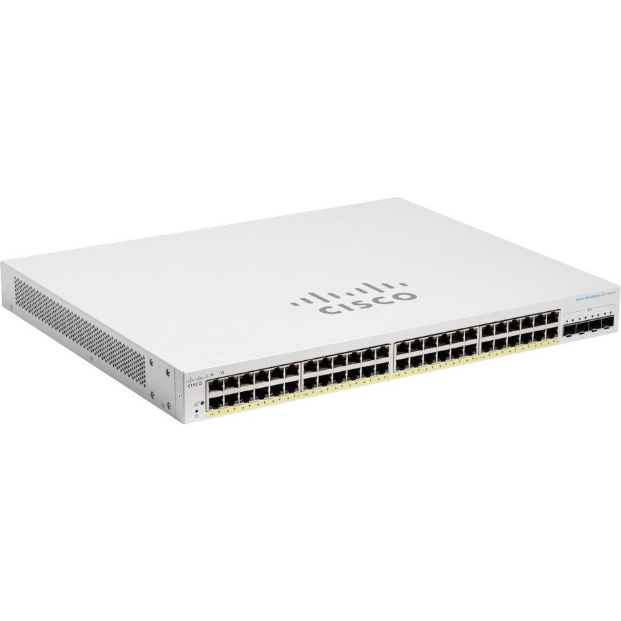 CBS220 SMART 48-PORT GE POE 4X1G SFP
