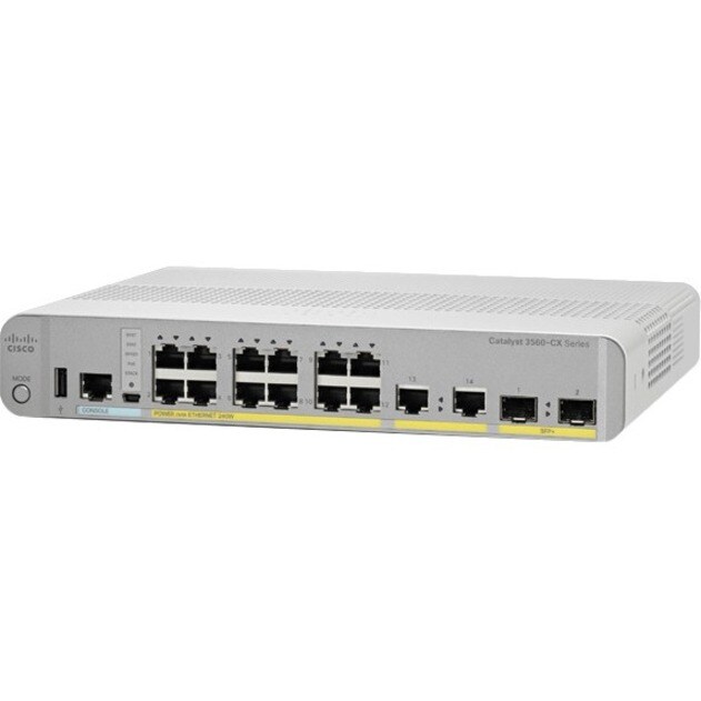 Cat3560CX PD PSE 8PtPoE 1G