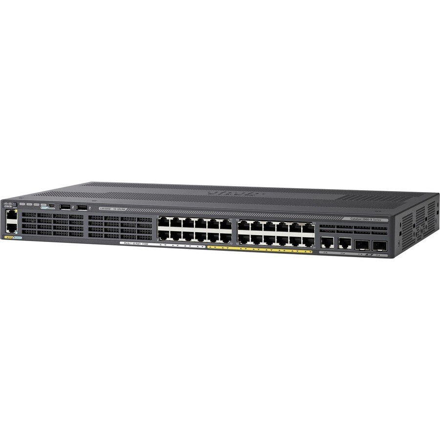 CATLYST2960X 24GIGE POE370W2X10G SFP+LA