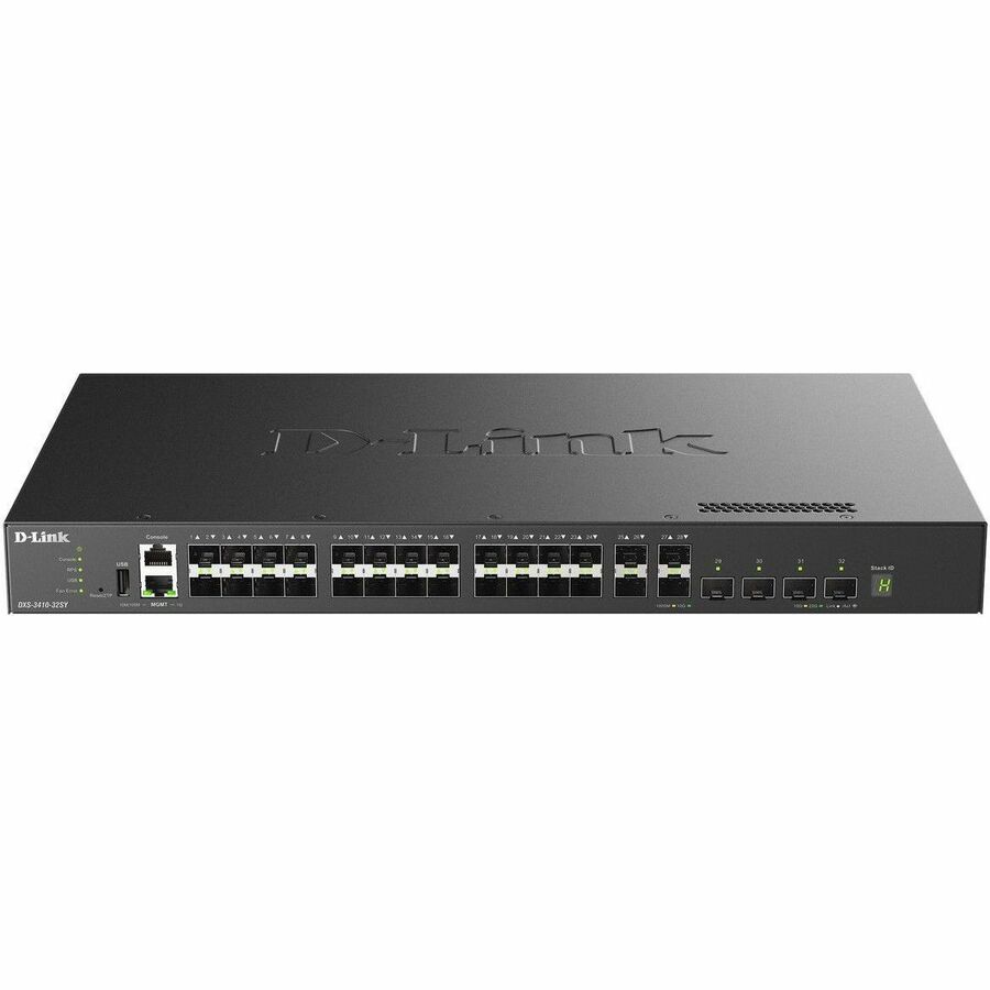 32-PORT 10 GIGABIT LAYER 3 STACKABLE MAN