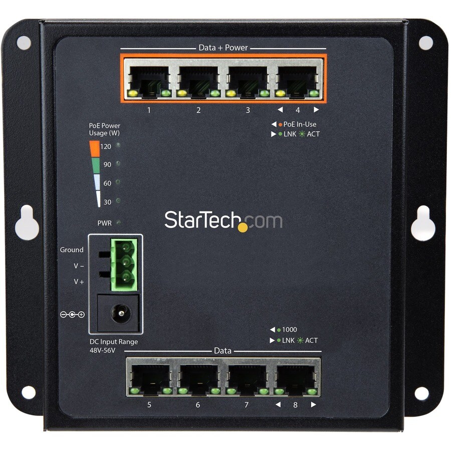 GbE Switch - 8-Port (4 PoE+) - Managed