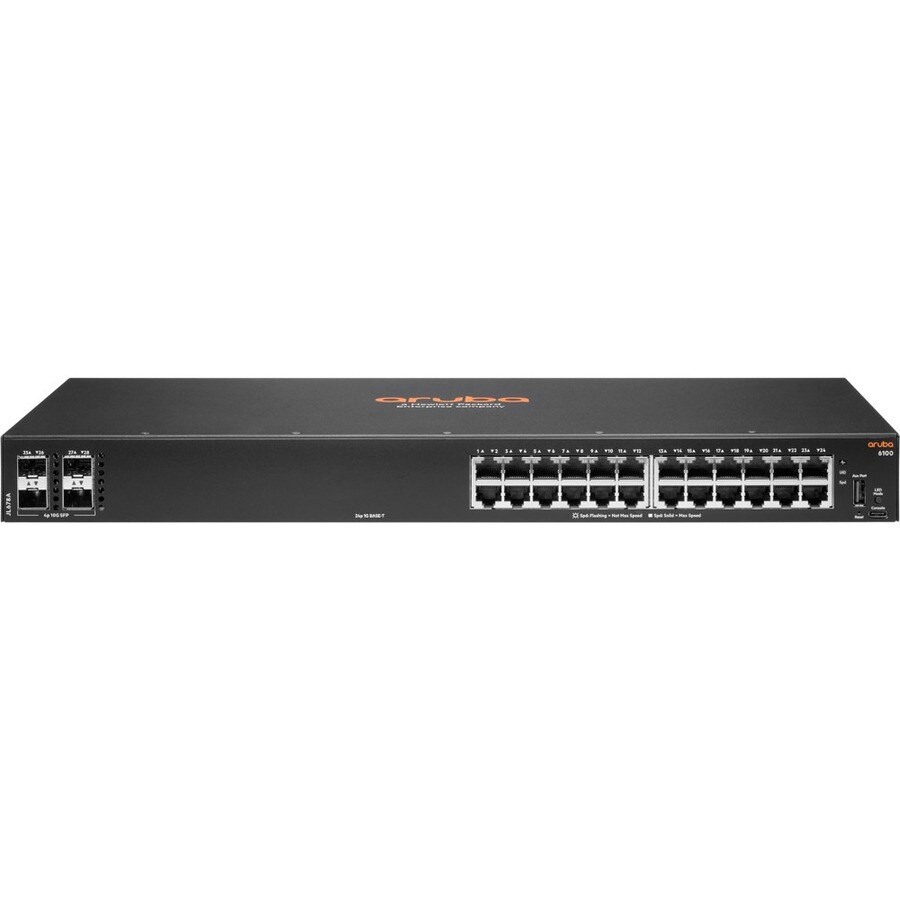 ARUBA 6100 24G 4SFP+ SWCH
