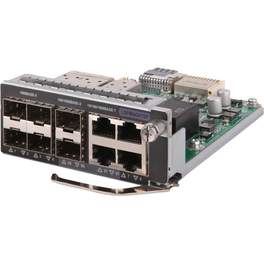 HPE 5XXXHI 4P 1G + 6P SFP MODULE