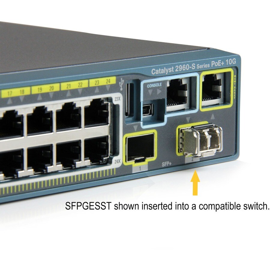 Gb Fiber SFP Transceiver MM LC