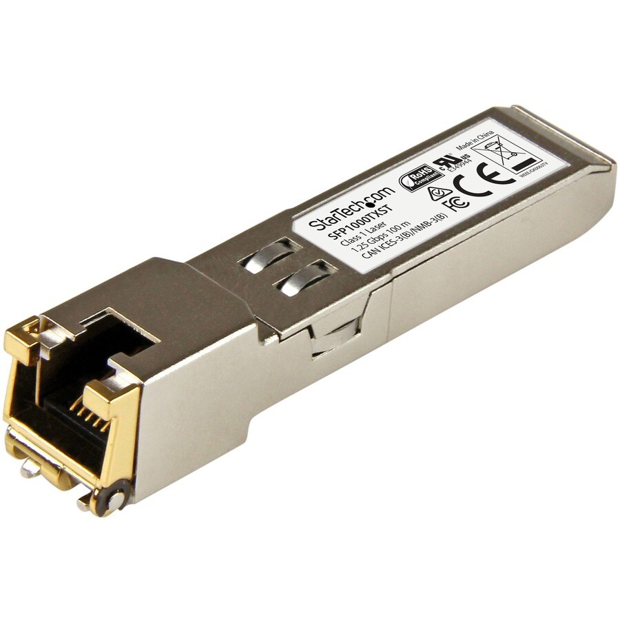 MSA Compliant 1000Base-TX SFP - Copper