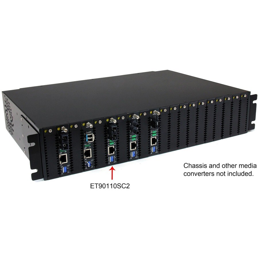 Ethernet to SC MM Fiber Media Converter