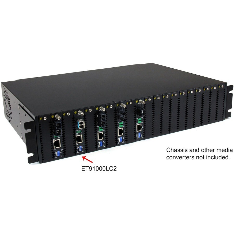 Fiber Media Converter Gigabit Fibre LC