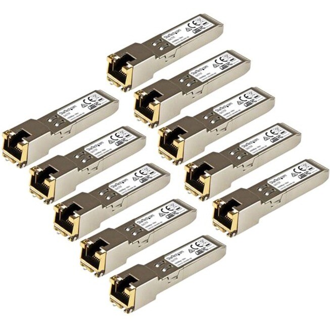 GIGABIT RJ45 COPPER SFP - 10 PACK