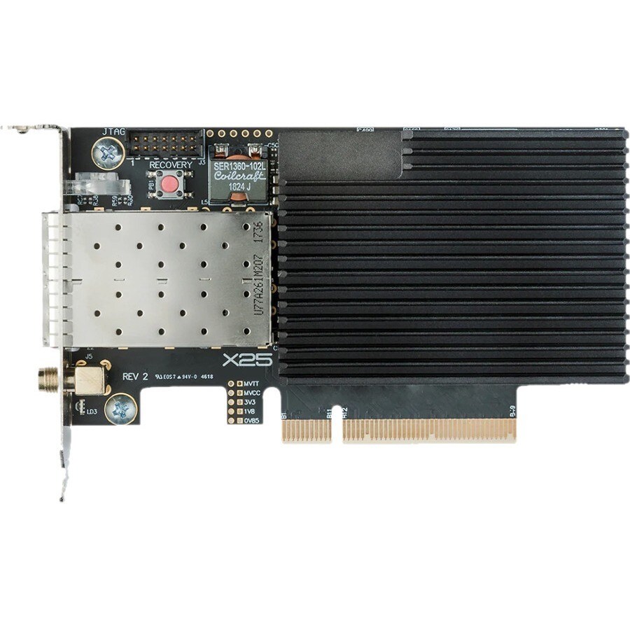 Nexus X25 2-port SFP28 SmartNIC KU3P FPG