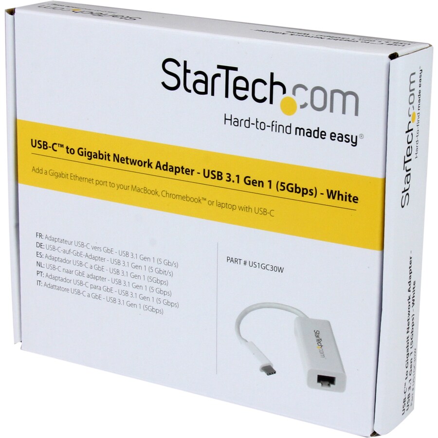 USB-C to Gigabit Network Adapter