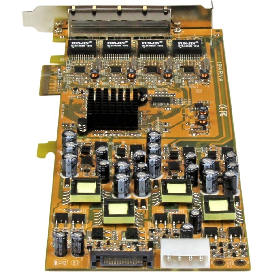 4 Port Gigabit PoE PCIe Network Card