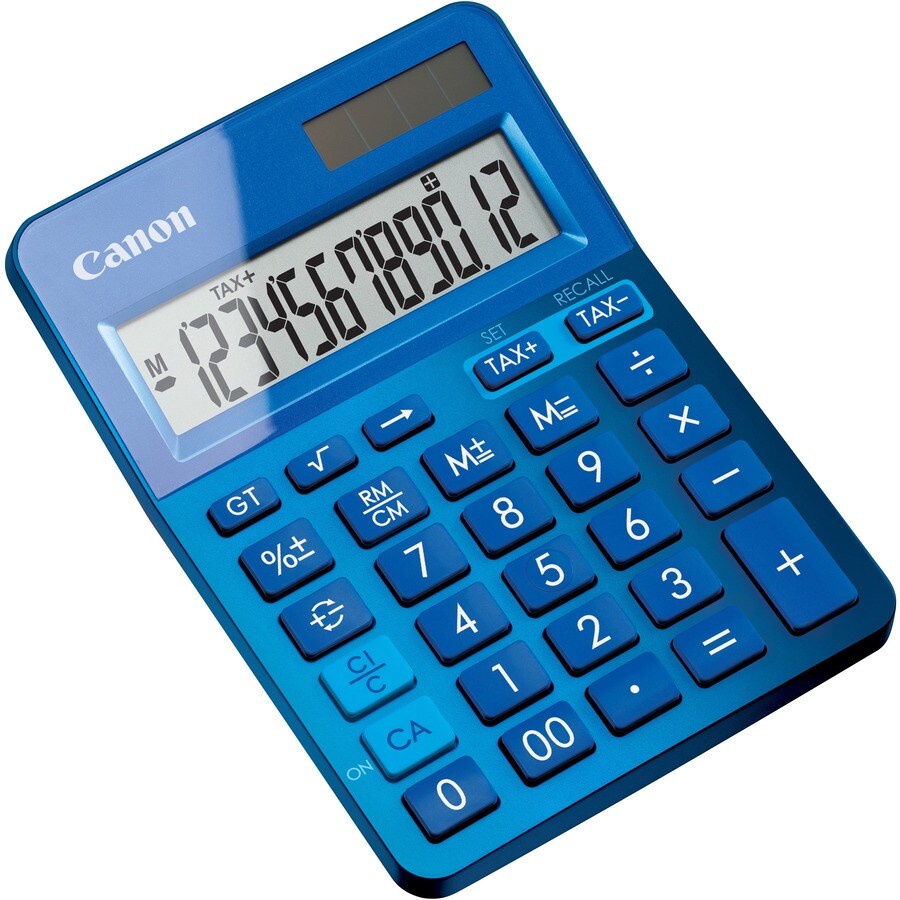 Blue Desktop Tax Calculator.