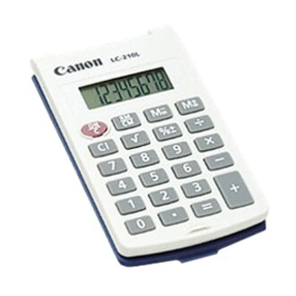 LC210L 8 DIGIT X LARGE DISPLAY HARD COV