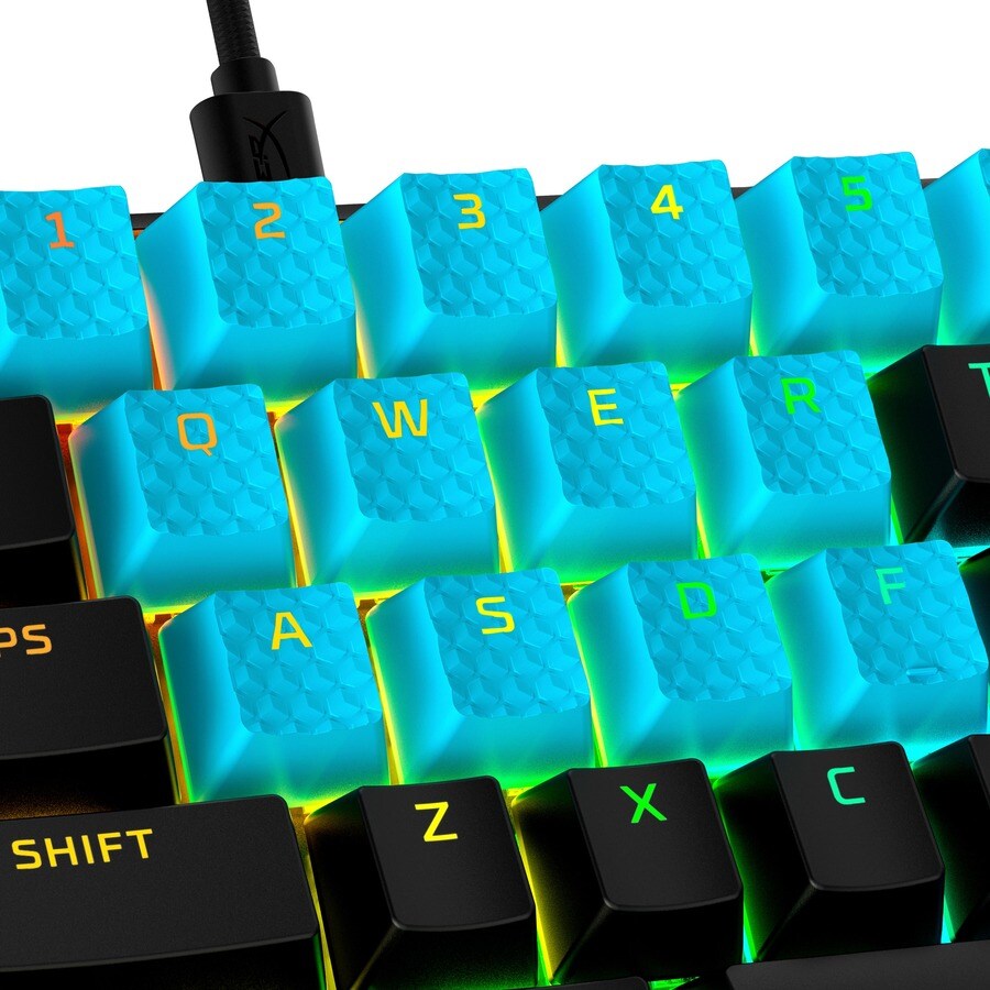 KEYCAPS - RUBBER - BLUE [US]