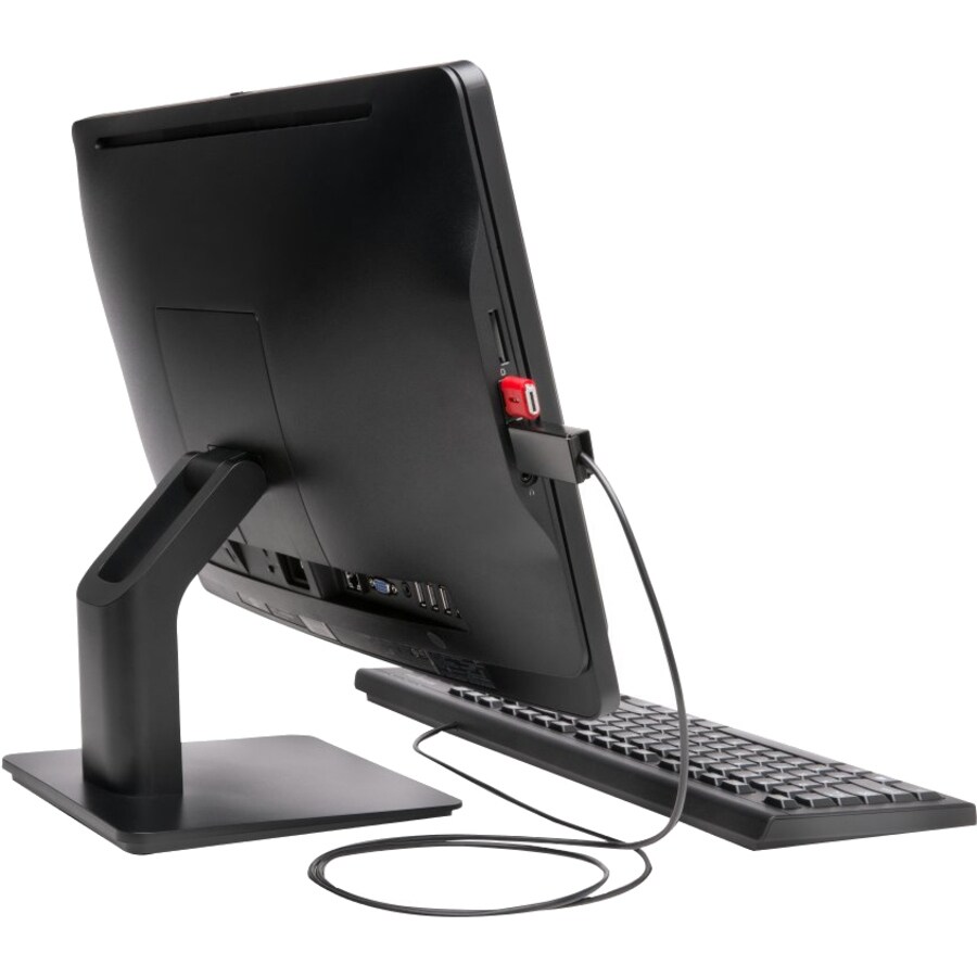 USB PORT BLOCKER W/CABLE GUARD - SQUARE