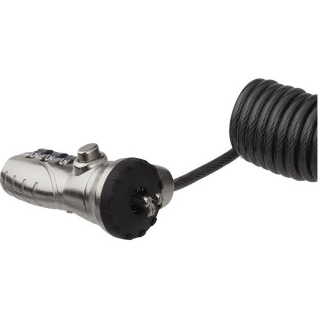Cable Lock - Self-Coiling Cable Keyless