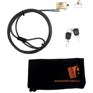 NOBLE WEDGE LOCK WITH TRAP AND KEYS