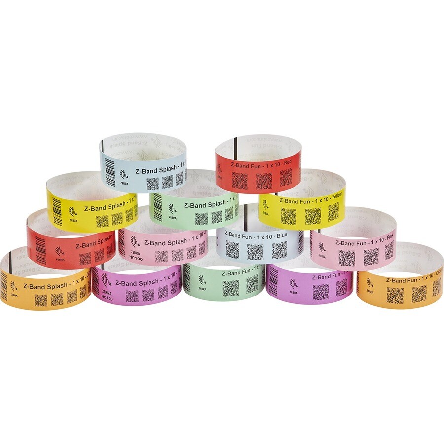 Wristband Polypropylene 1x10in (25.4x2