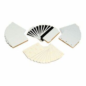 ZEBRA WHITE PVC CARDS 30 MIL 3-UP BREAK