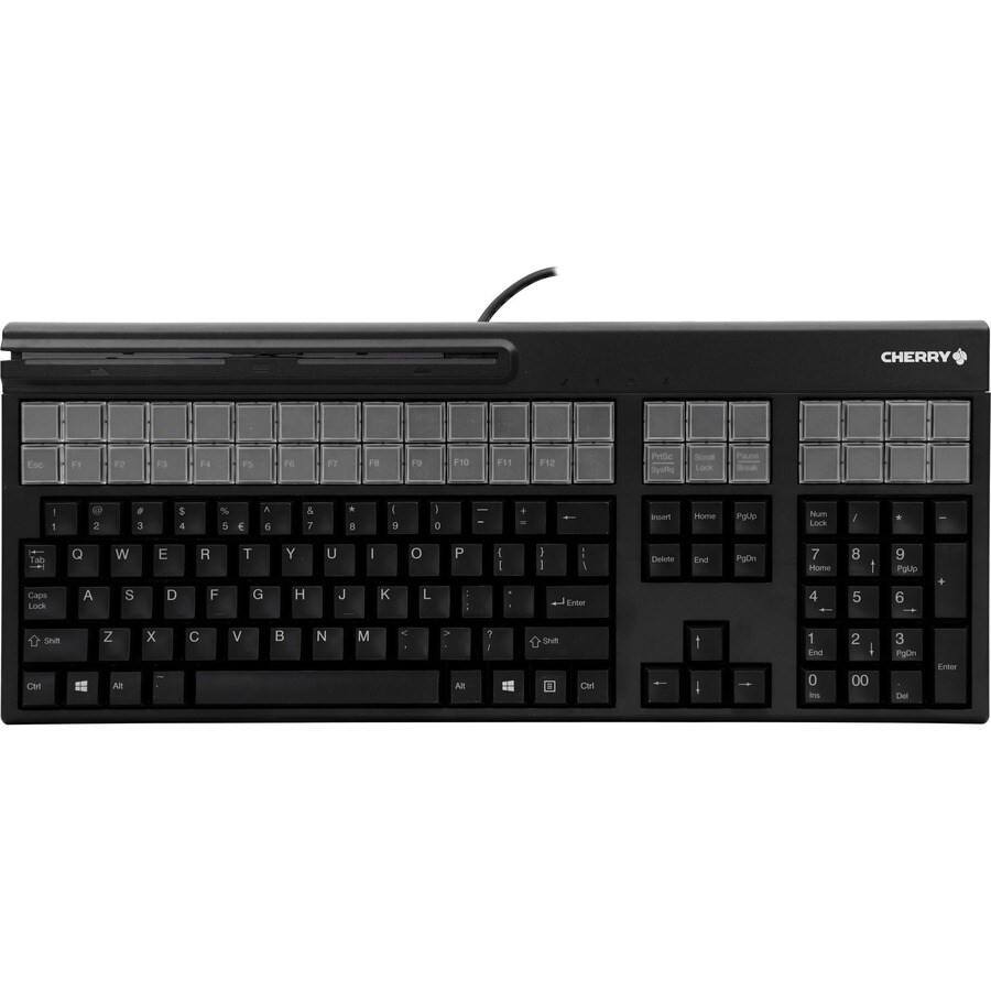 LPOS Qwerty MSR 131 Keys Black USB