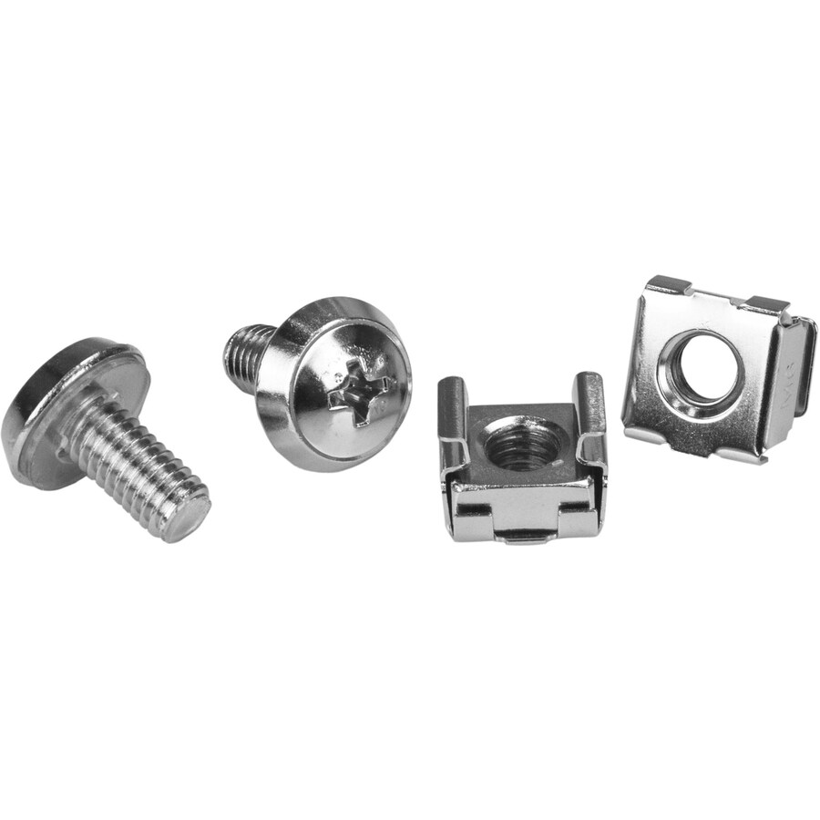 M6 Rack Screws and Cage Nuts - 20 Pack