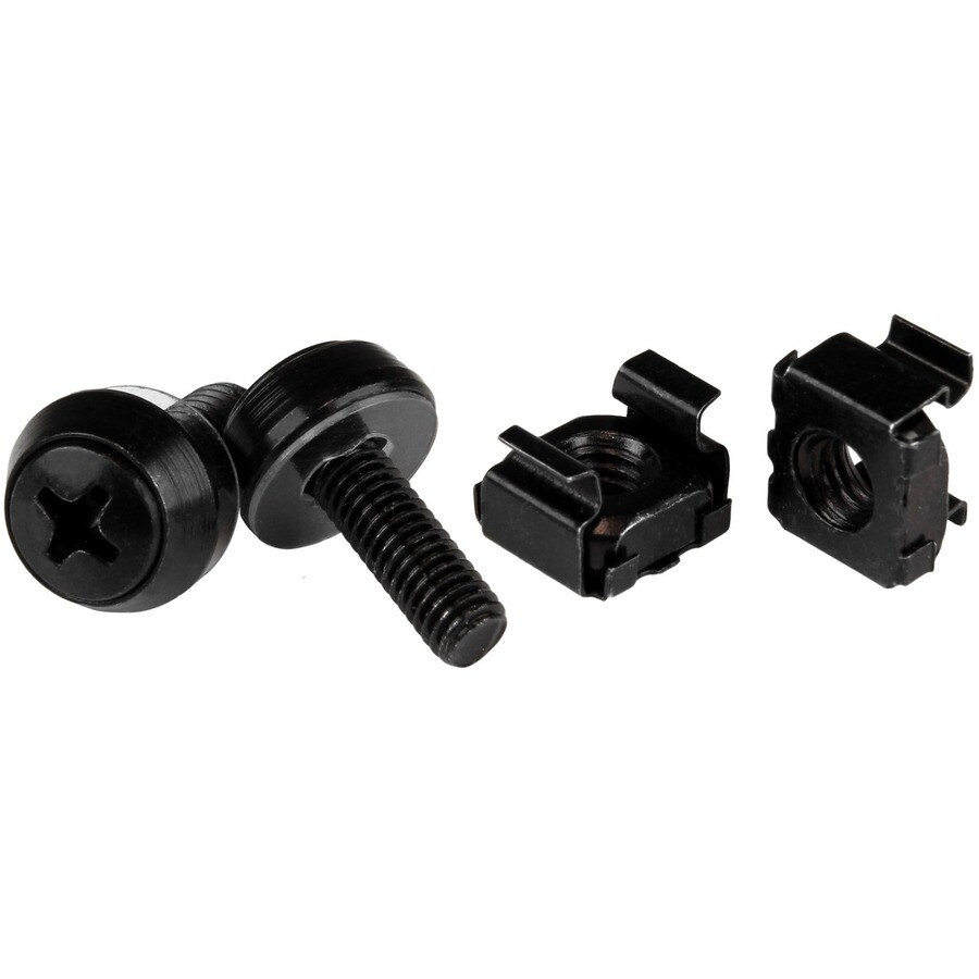 M5 SCREWS CAGE NUTS - 50 PACK BLACK