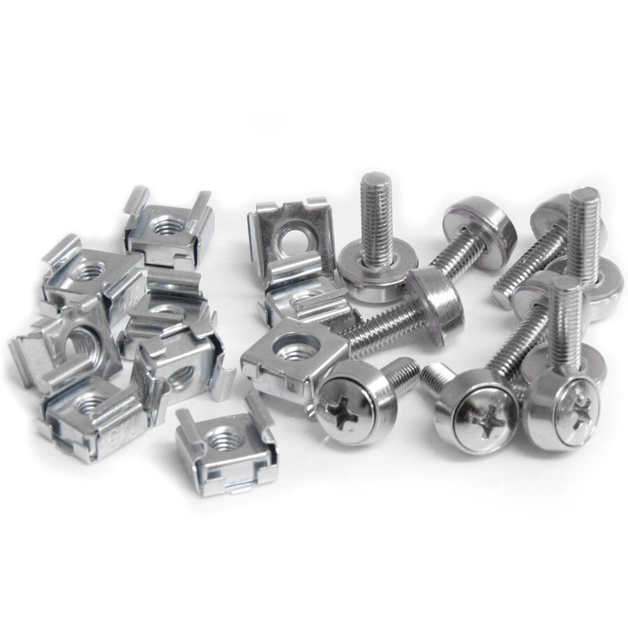 50 Pkg M5 Mounting Screws and Cage Nuts