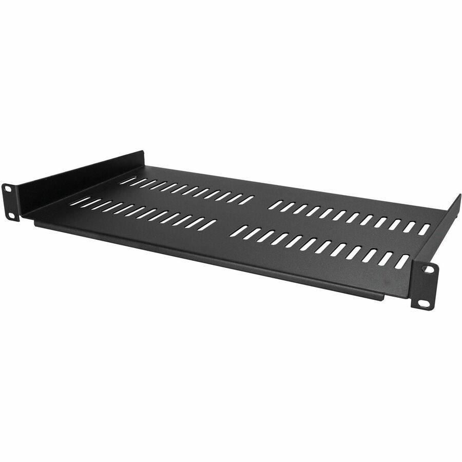 VENTED 1U RACK SHELF - 10IN DEEP