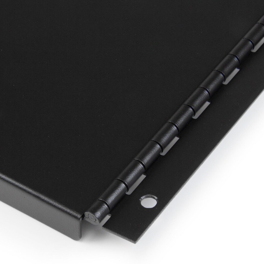 4U Solid Blank Panel with Hinge