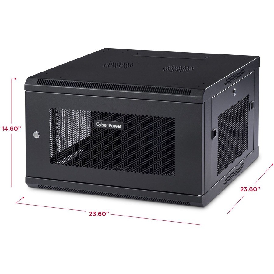 19IN 6U 600MM DEEP WALL MOUNT ENCLOSURE