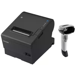 POS BUNDLE x5 TM-T88VII + x5 DS2208 WHIT